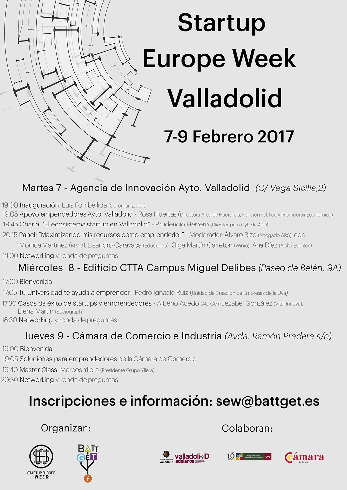 SEW 17 valladolid cartel general