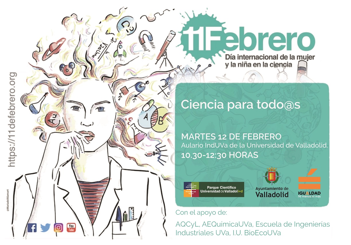 cartel 11F ciencia para todos 2019