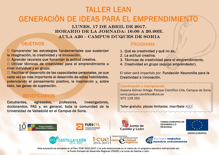 17 abril 2017 taller lean so 17 abril 2017 taller lean so